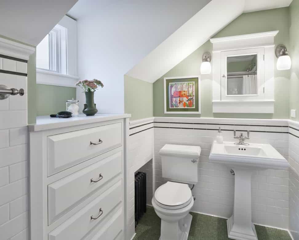 Attic Bathroom Addition