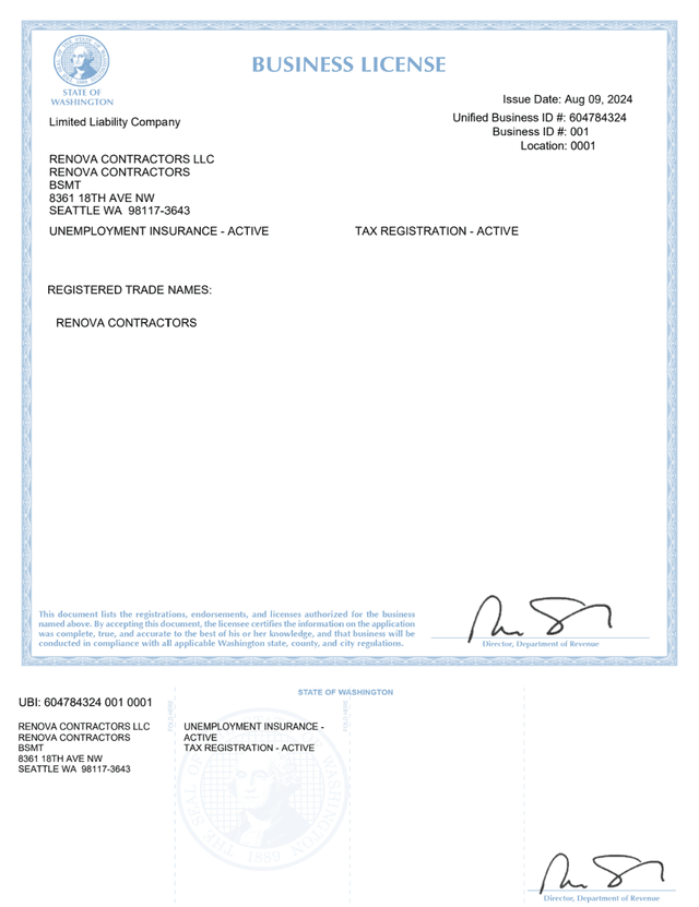 Business License