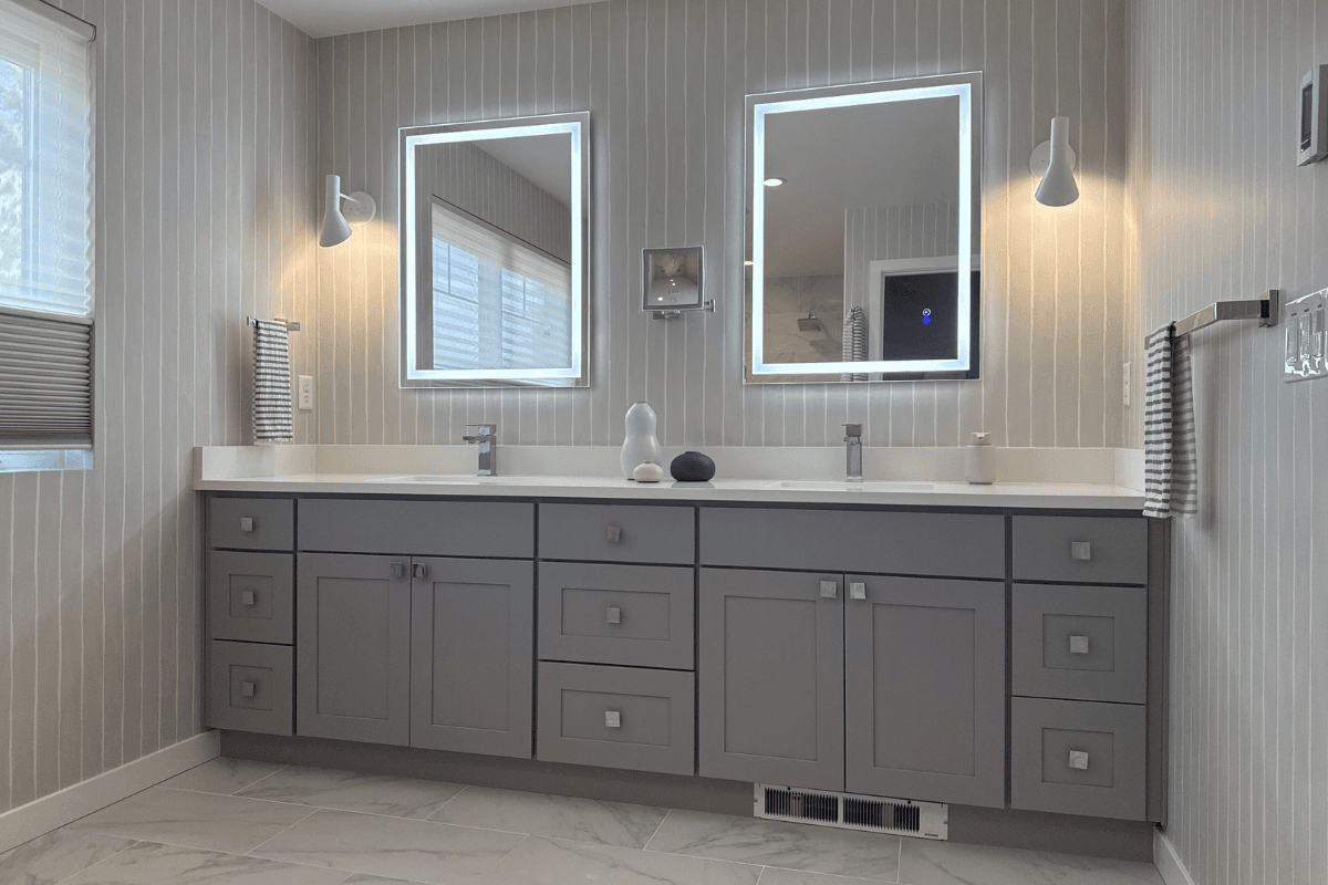 Bellevue Double Vanity Bathroom Remodel preview