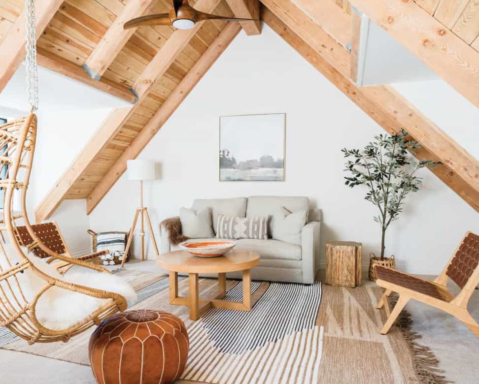 Attic Finishing remodel project by RENOVA Contractors