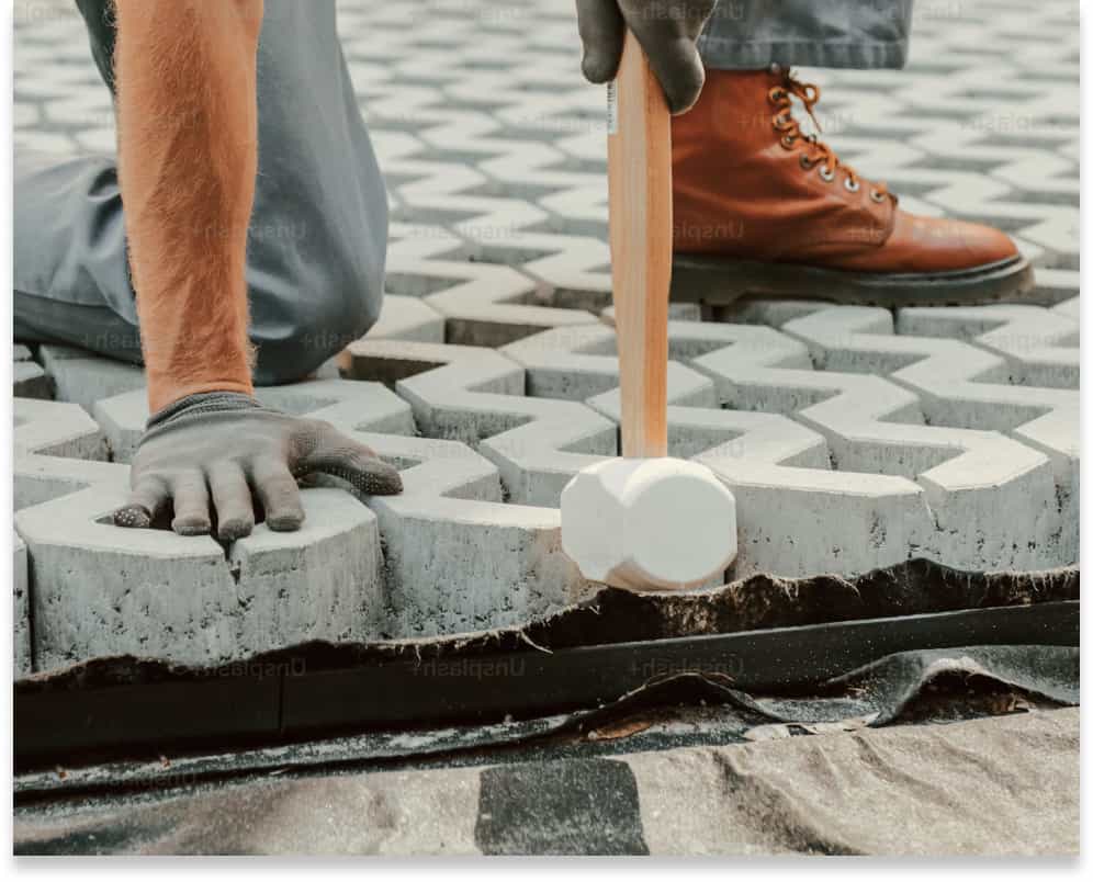 Masonry Services remodel project by RENOVA Contractors