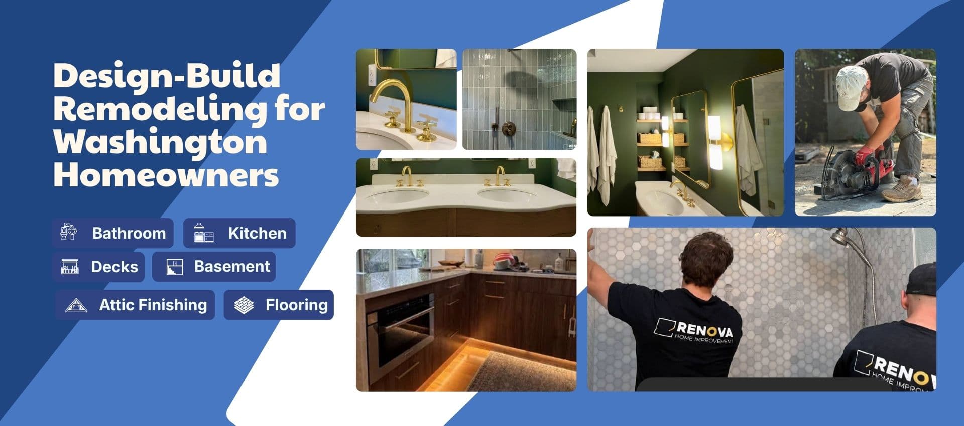 Residential home remodeling in Washington