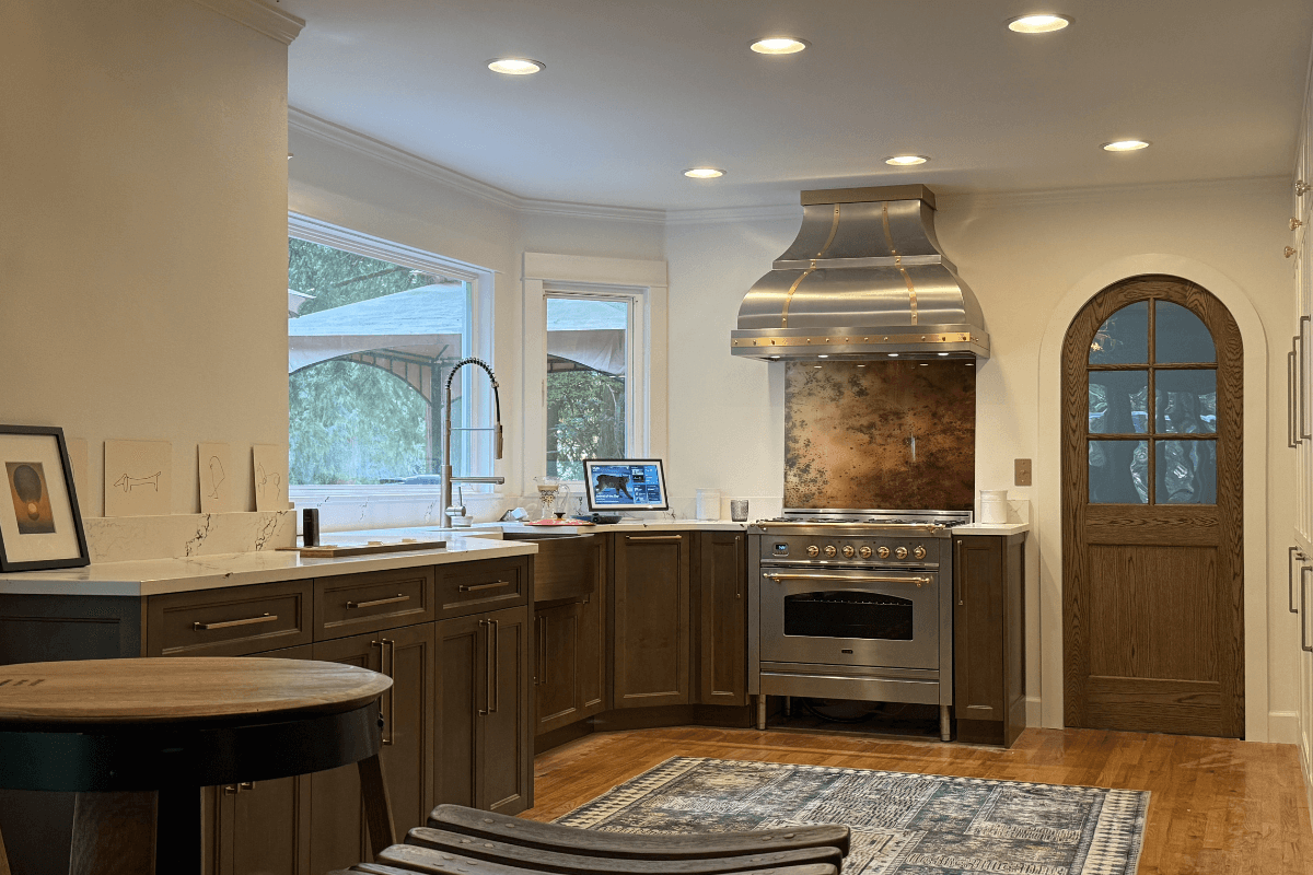 Bellevue Custom Arched Kitchen Remodel