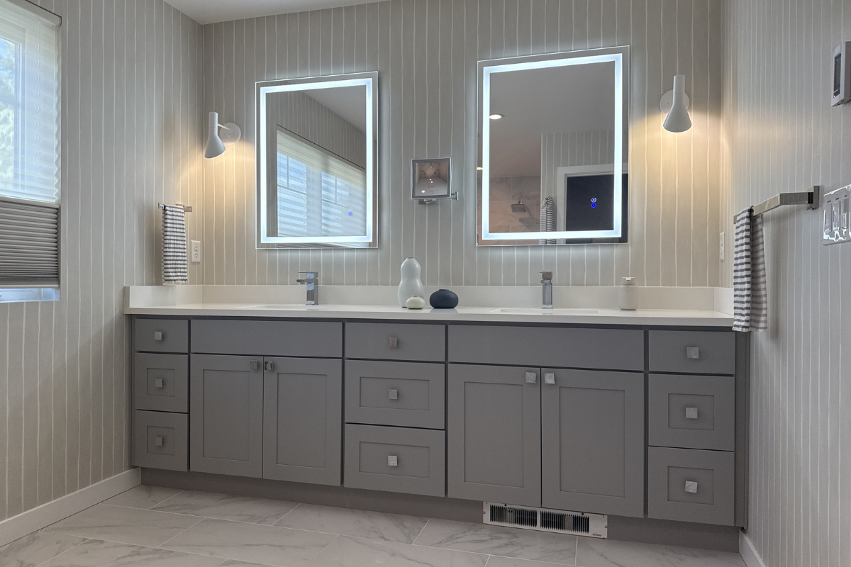 Bellevue Double Vanity Bathroom Remodel preview