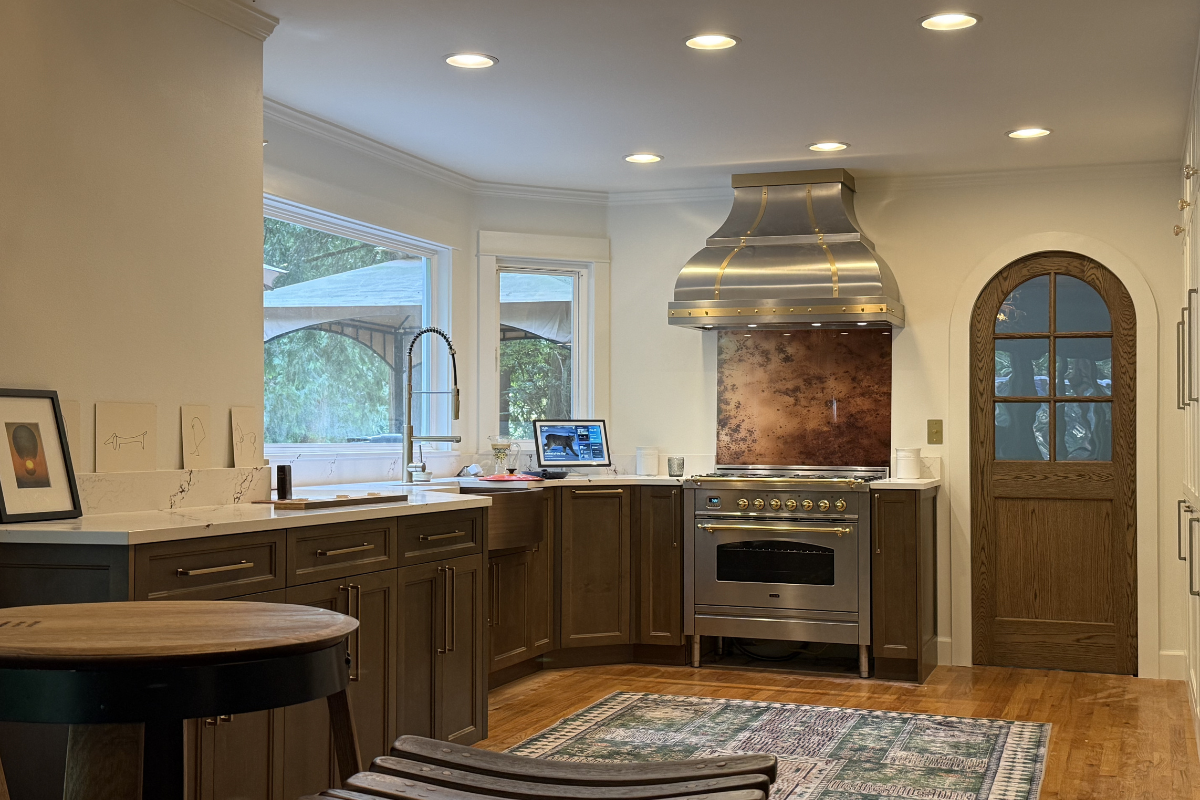 Bellevue Custom Arched Kitchen Remodel