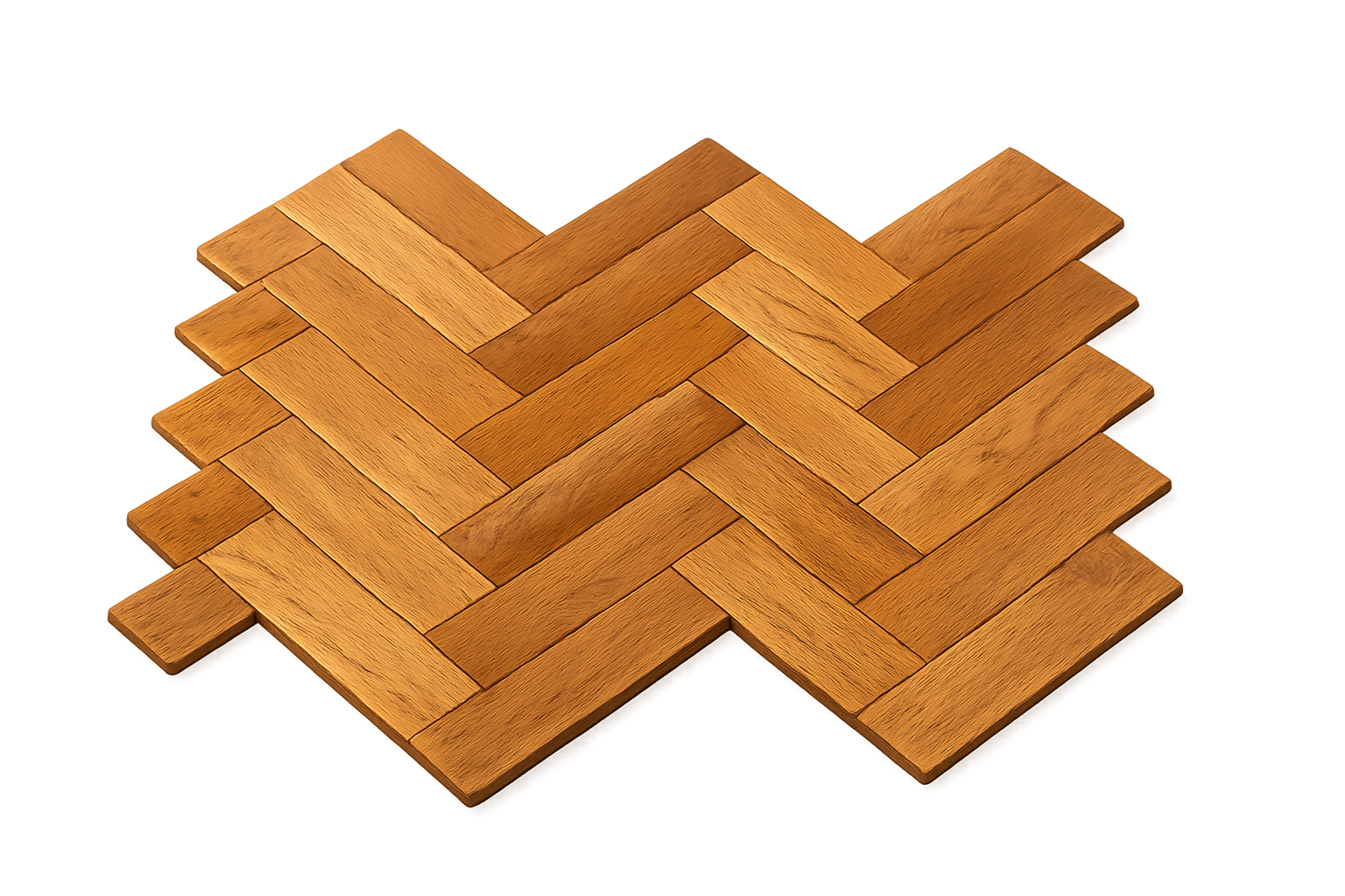 Herringbone hardwood