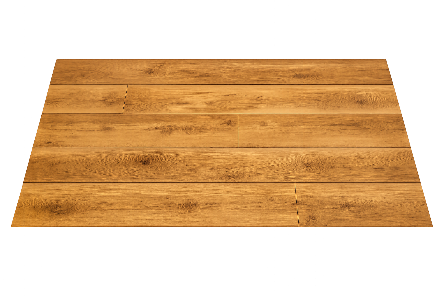 Wide plank laminate