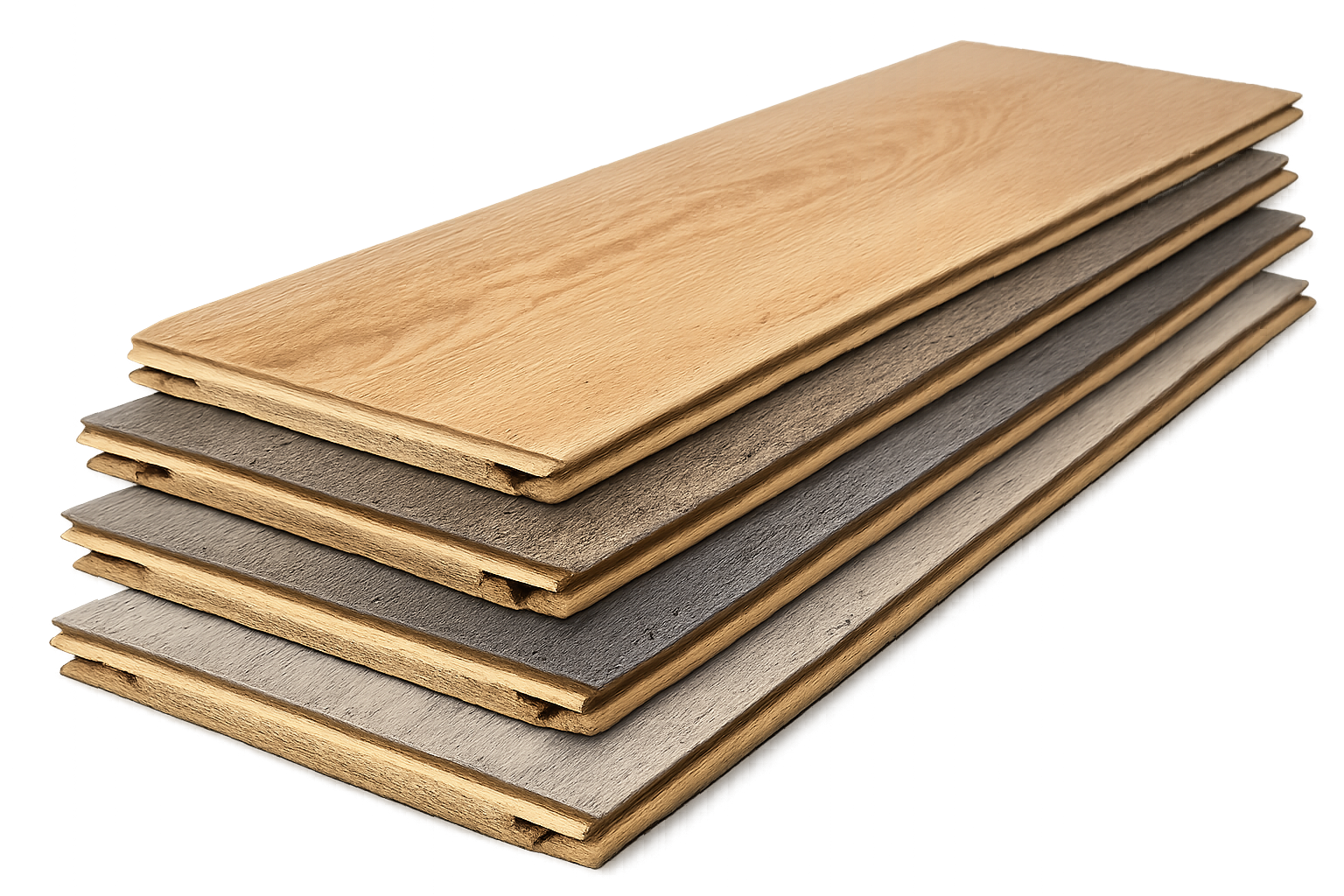 Wood look laminate